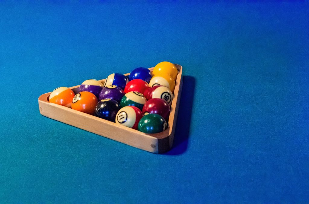 What are pool balls made of?