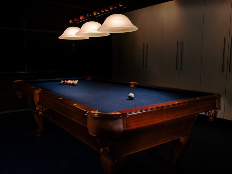 How many lumens do you need for a pool table?