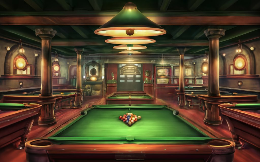 Pool Cue Table
